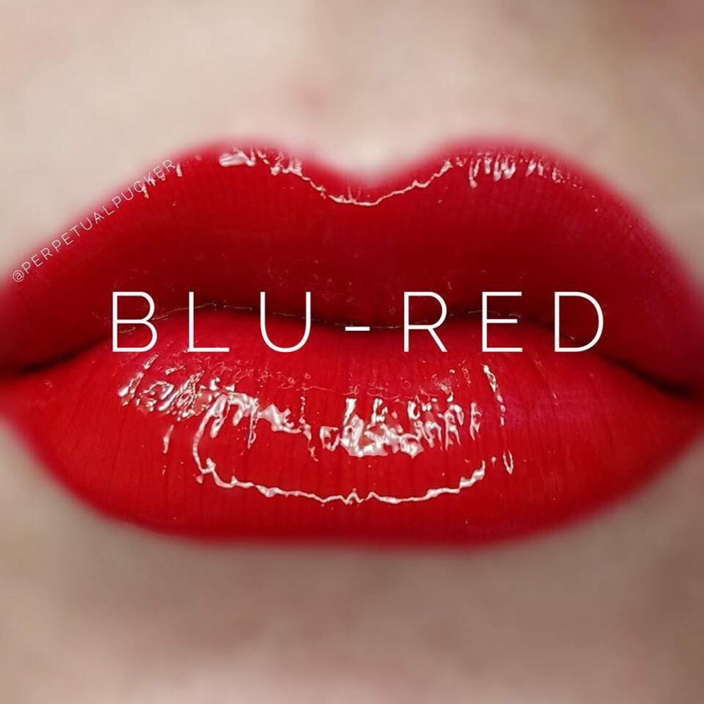 Blue red